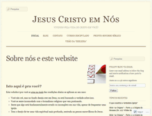 Tablet Screenshot of jesuscristoemnos.org